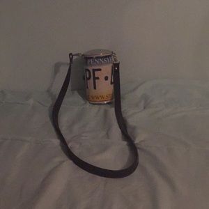 License plate purse